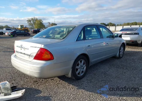 2001 Toyota Avalon Xls из США, поврежденный, VIN 4T1BF28B51U192904